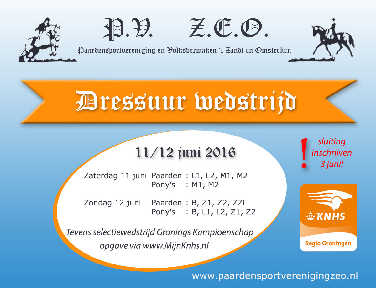 ad dressuurwedstrijd juni 2016